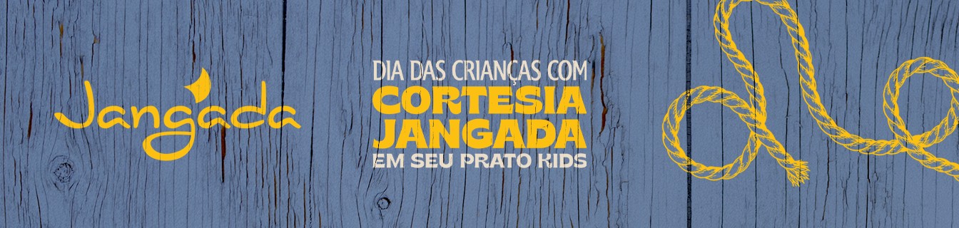 Dia das Crianças com cortesia Jangada